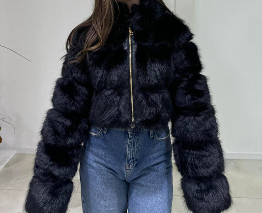 FAUX FUR JACKET